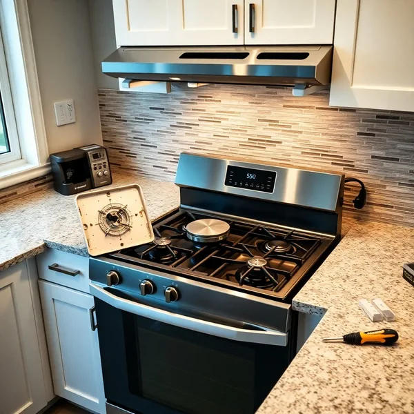 Stove Burner Igniter Repair